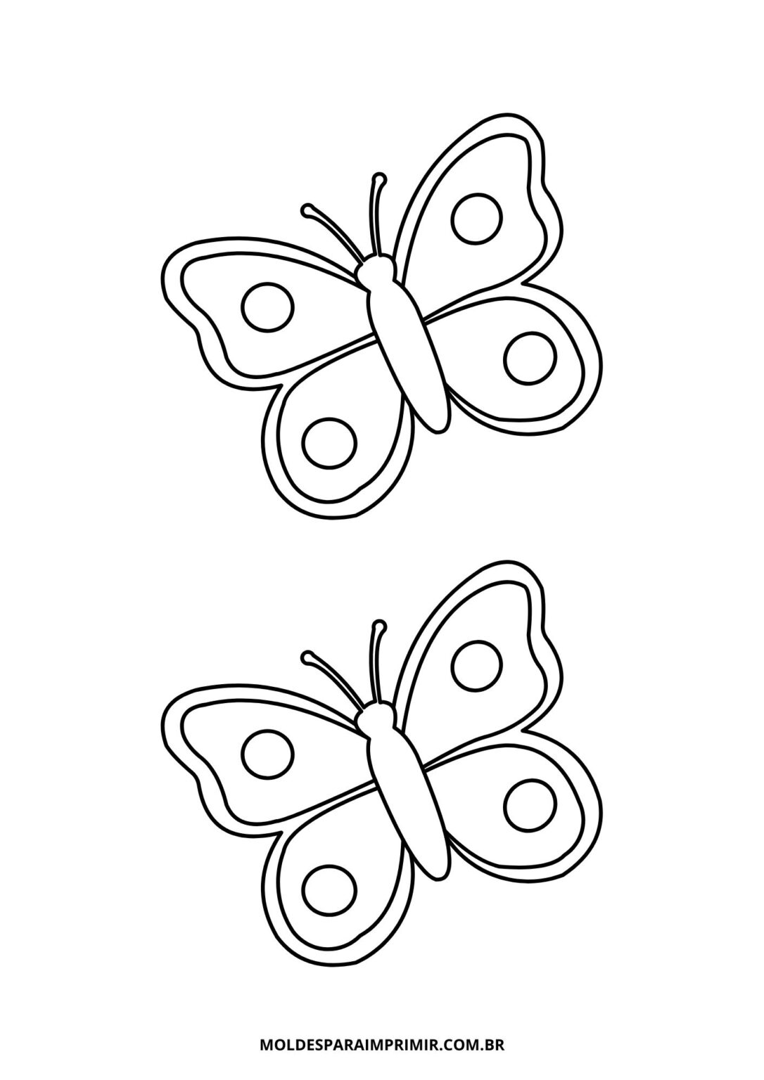 97 Moldes de Borboleta para imprimir